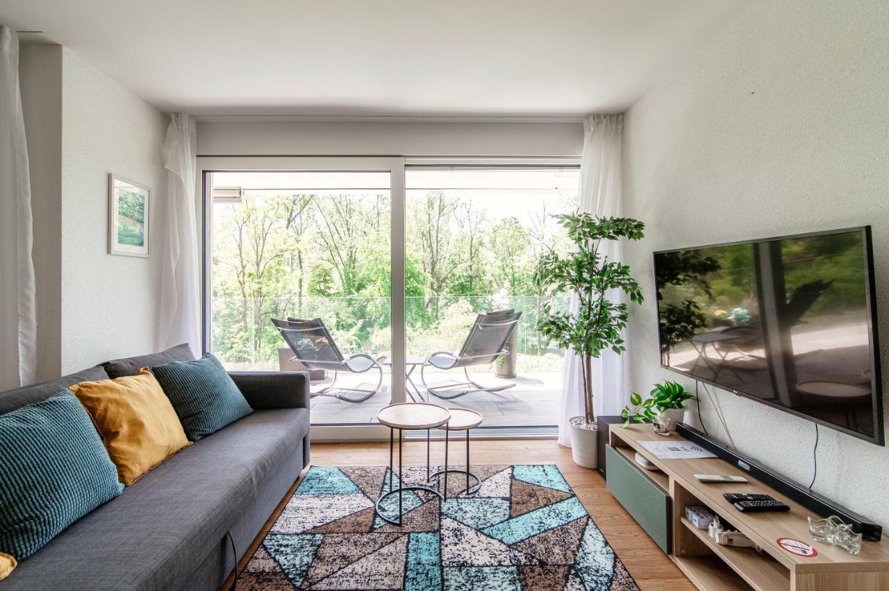 Linda Terrace By Quokka 360 - Modern One-Bedroom Flat With Sun Terrace Locarno Exteriér fotografie