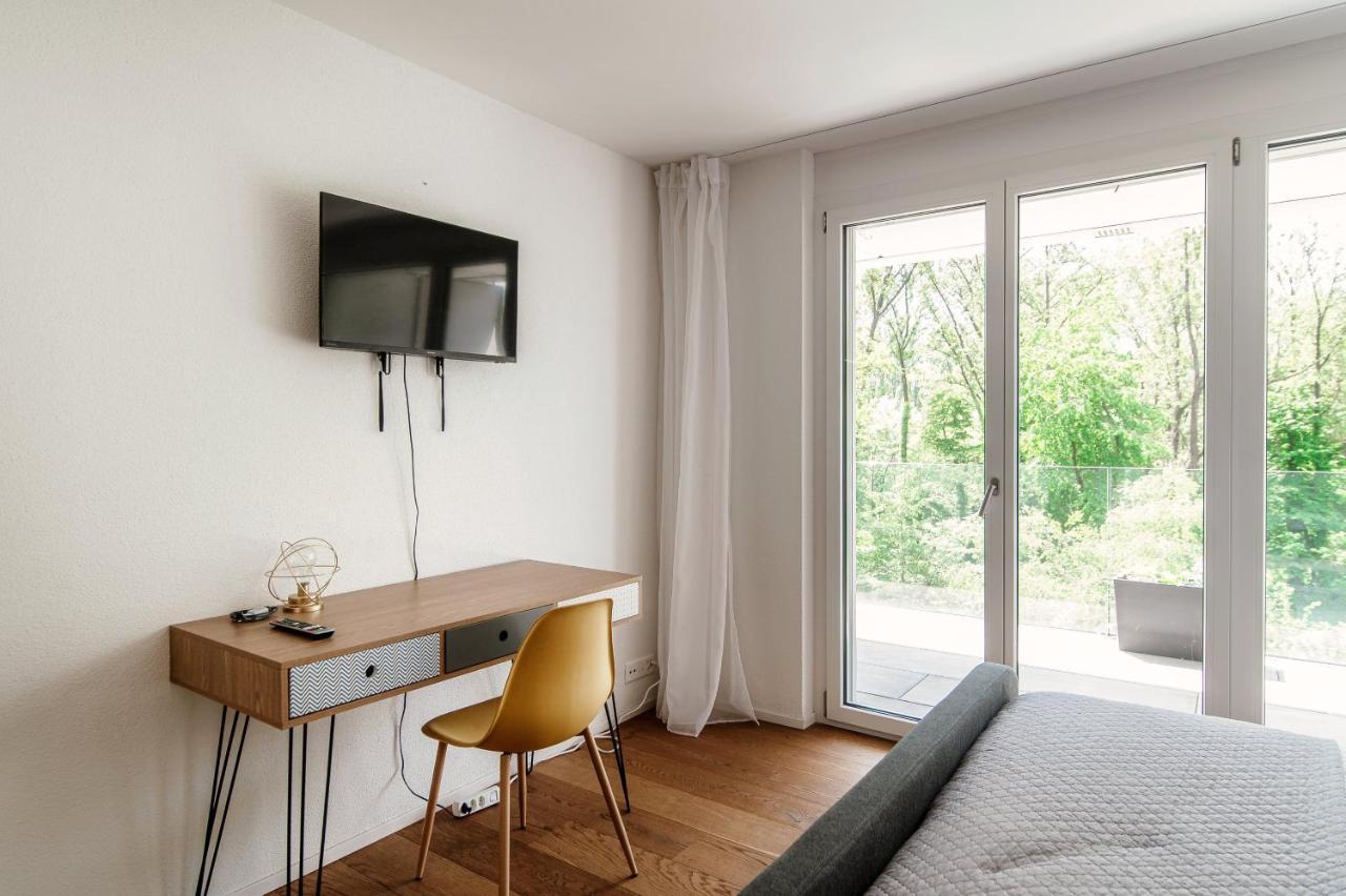 Linda Terrace By Quokka 360 - Modern One-Bedroom Flat With Sun Terrace Locarno Exteriér fotografie