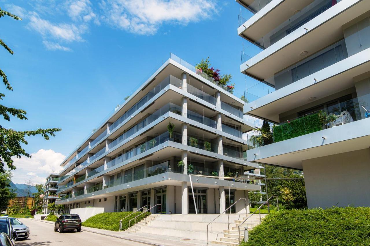 Linda Terrace By Quokka 360 - Modern One-Bedroom Flat With Sun Terrace Locarno Exteriér fotografie