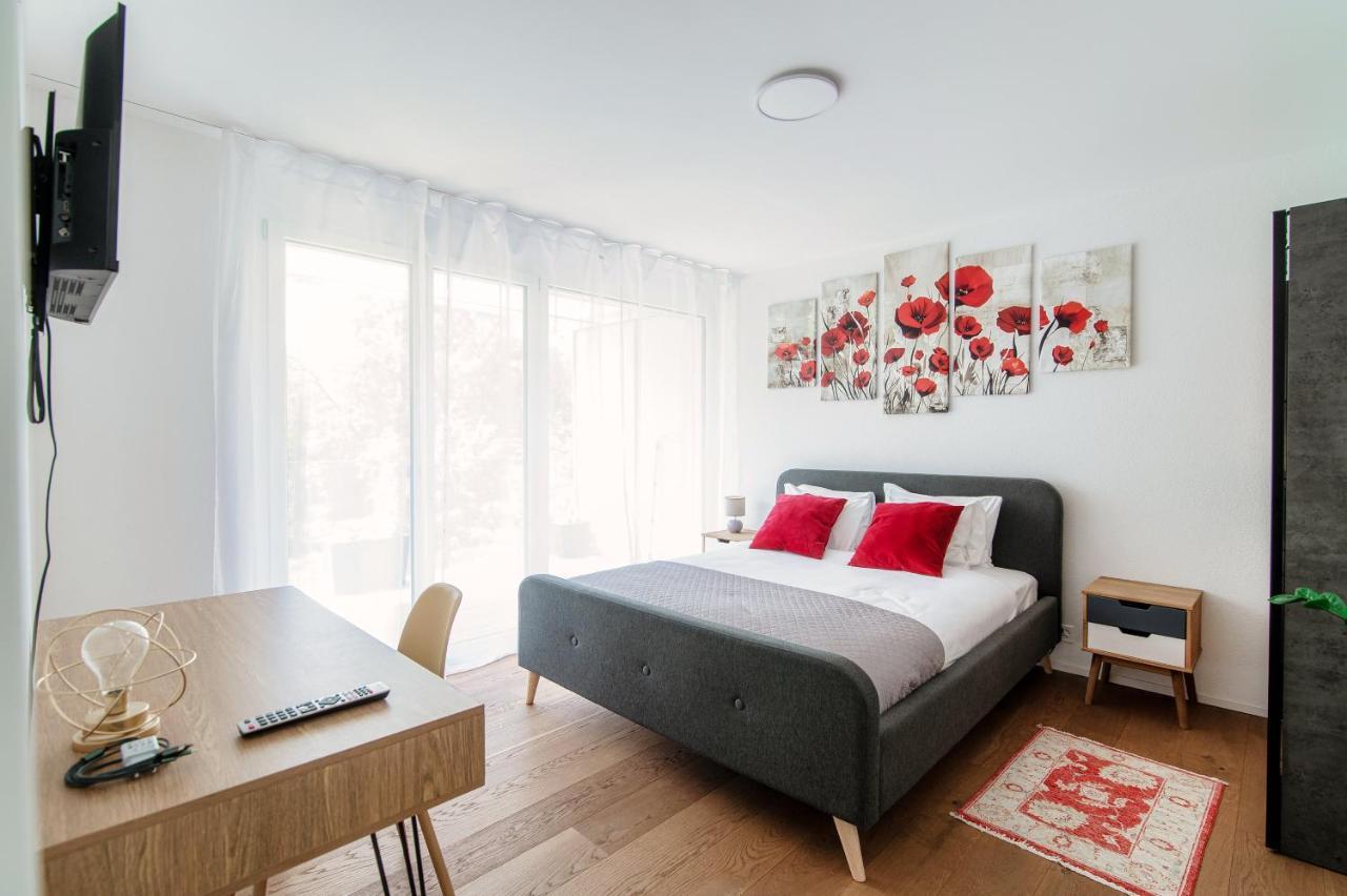 Linda Terrace By Quokka 360 - Modern One-Bedroom Flat With Sun Terrace Locarno Exteriér fotografie
